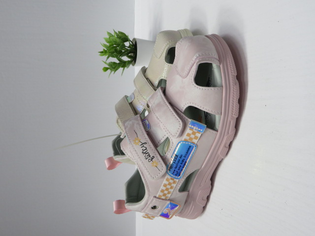 Sandały Dziecięce 4336-22 BLACK/PINK/BEIGE 32-37 1