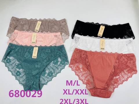 Majtki damskie 680029 Mix kolor M-3XL 1