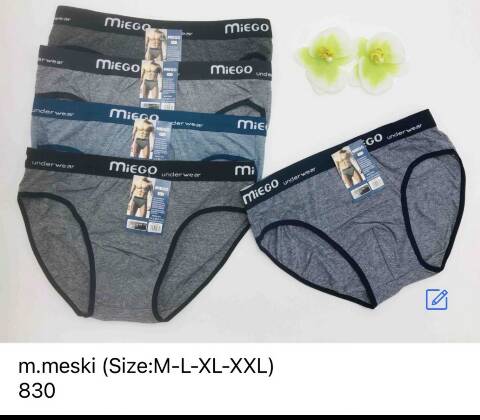 Slipy męskie 830 Mix kolor M-2XL