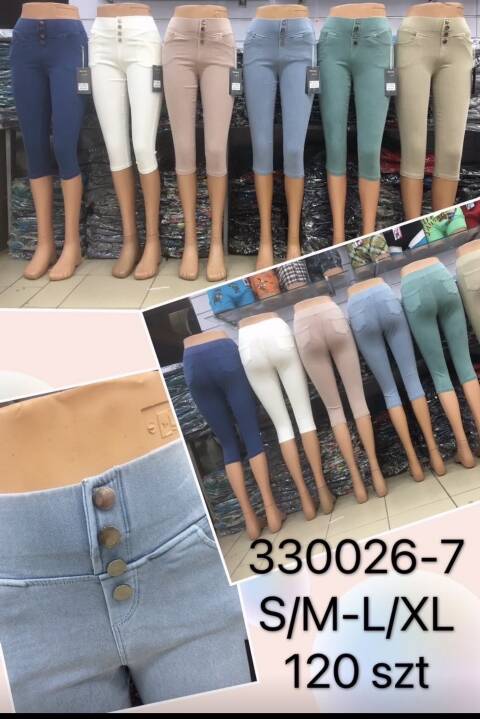 Rybaczki damskie 330026-7 Mix kolor S/M-L/XL 1