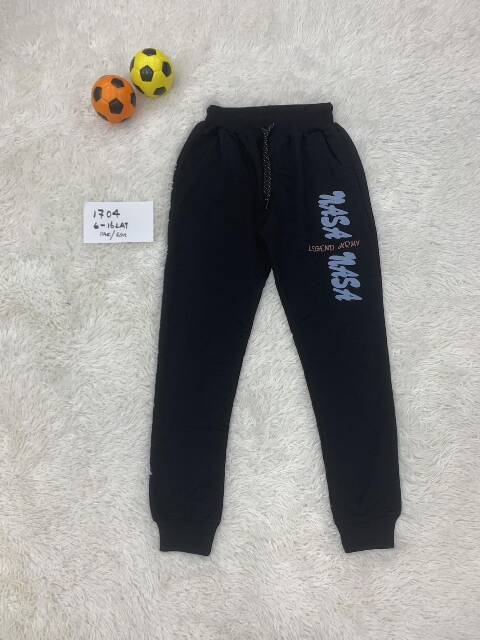 Spodnie dresowe chłopięce 4347 1 kolor 6-16 1