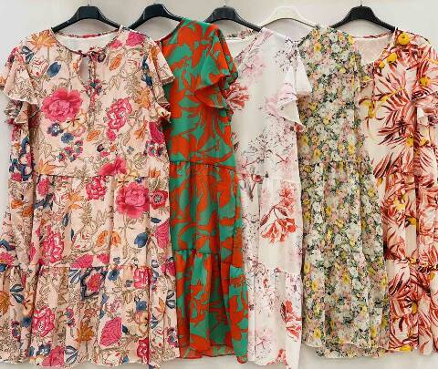 Sukienka damskie 4490 Mix kolor Standard (Towar Polskie) 1