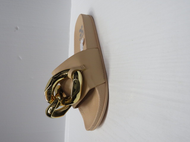 Klapki Damskie 98-48 BEIGE 36-41