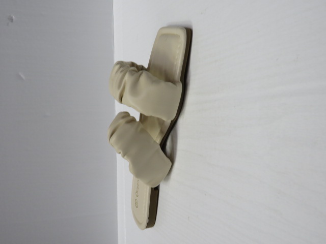 Klapki Damskie 1-037 BEIGE 36-41 1