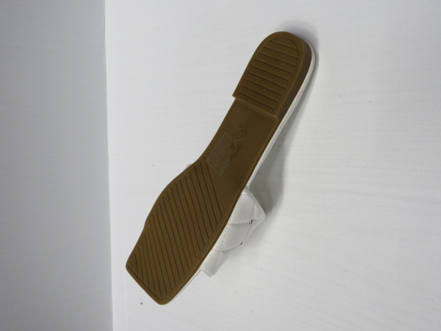 Klapki Damskie 1-06 WHITE 36-41 2