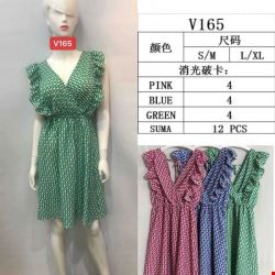 Sukienka damskie V165 Mix kolor S/M-L/XL