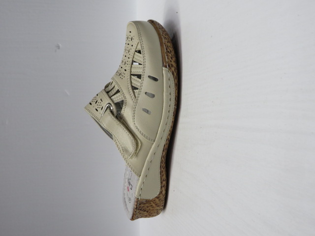 Klapki Damskie B25-5 BEIGE 36-42