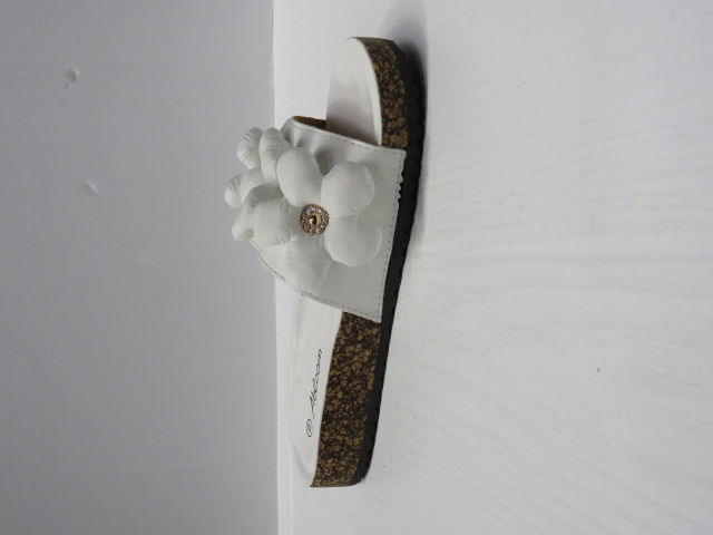 Klapki Damskie WL583 WHITE 36-41 1