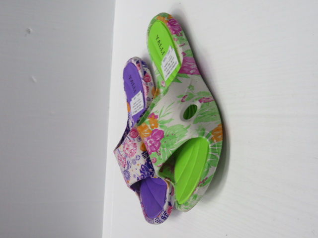 Klapki Damskie 3060-2 RED/BLUE/VIOLET/GREEN 36-41