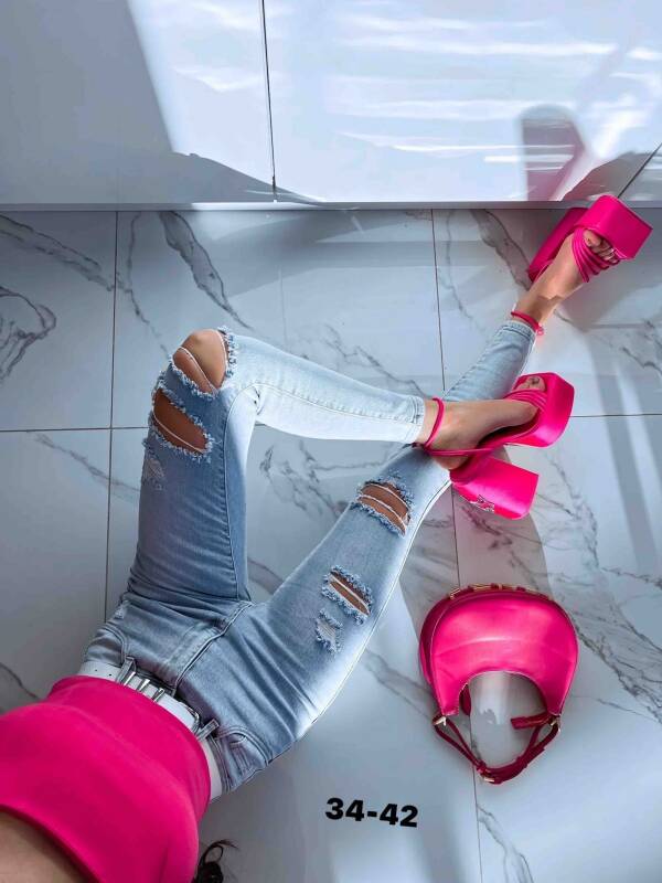 Jeansy damskie 5474 1 kolor 34-42