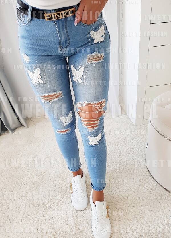 Jeansy damskie 5477 1 kolor 34-42 1