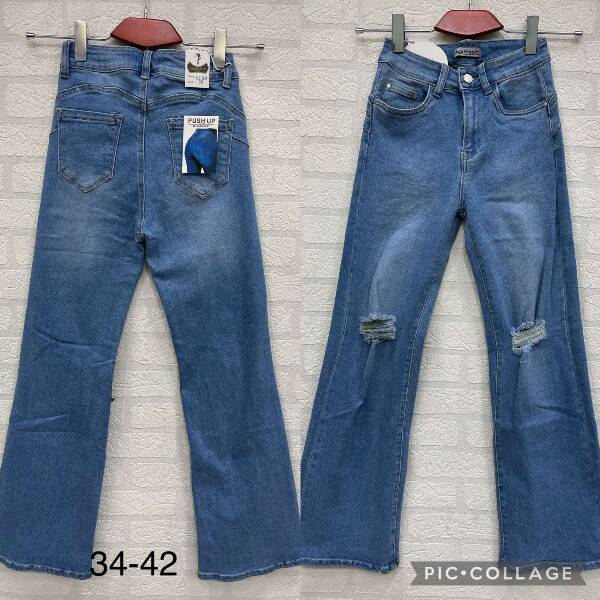 Jeansy damskie 5491 1 kolor 34-42 1