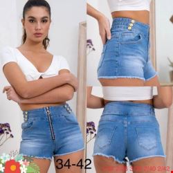 Szorty jeansowe damskie 5499 1 kolor 34-42