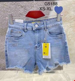 Szorty jeansowe damskie 5502 1 kolor 34-42