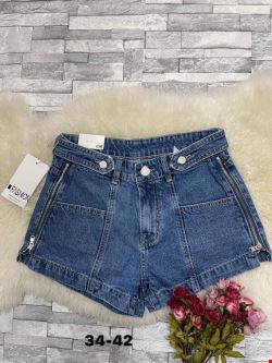 Szorty jeansowe damskie 5504 1 kolor 34-42