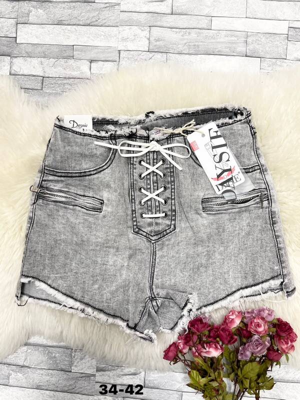 Szorty jeansowe damskie 5506 1 kolor 34-42
