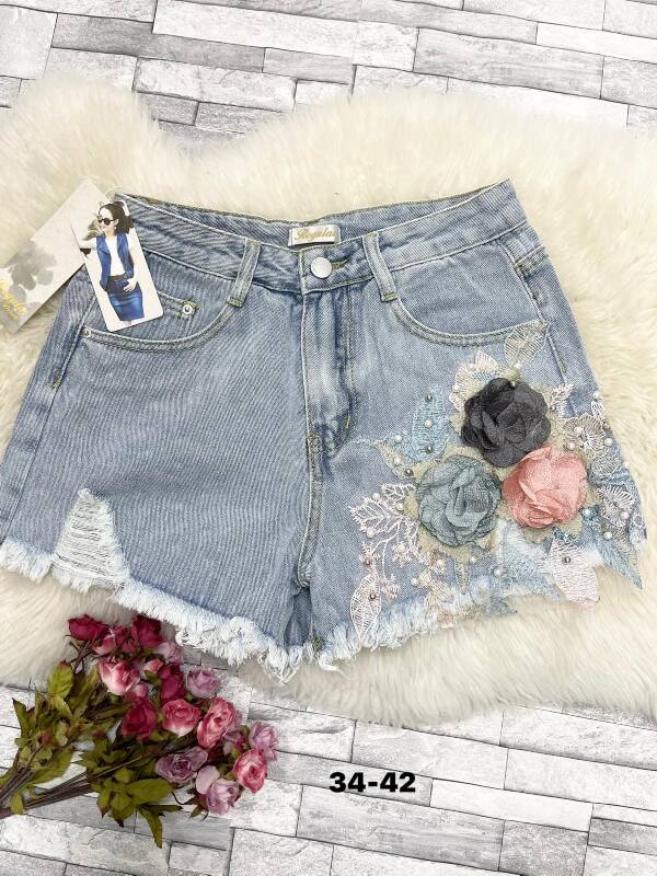 Szorty jeansowe damskie 5510 1 kolor 34-42