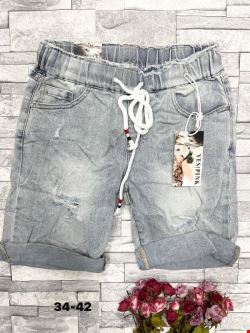 Szorty jeansowe damskie 5515 1 kolor 34-42