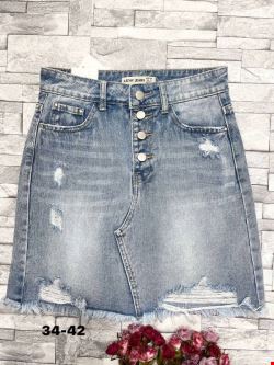 Spódnice jeansowe damskie 5524 1 kolor 34-42