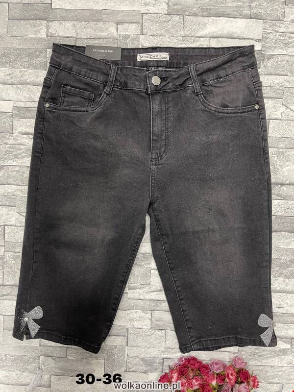 Spodenki jeansowe damskie 5526 1 kolor 30-36