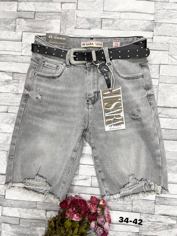Spodenki jeansowe damskie 5527 1 kolor 34-42 1