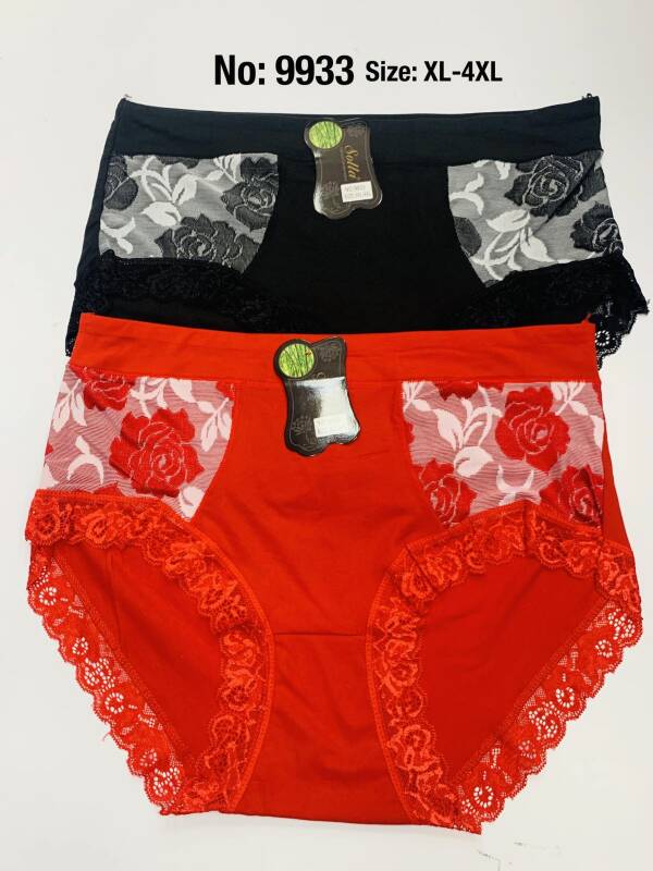 Majtki damskie 9933 Mix kolor XL-4XL