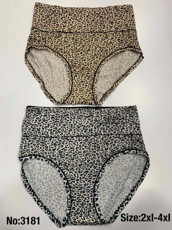Majtki damskie 3181 Mix kolor 2XL-4XL 1