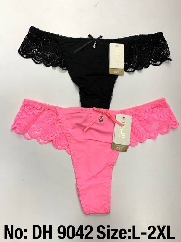 Stringi damskie DH9042 Mix kolor L-2XL 1