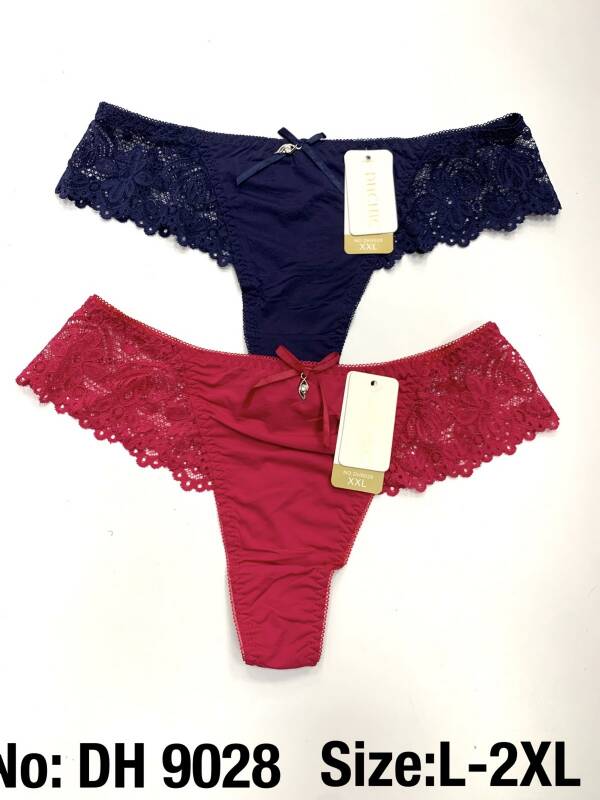 Stringi damskie DH9028 Mix kolor L-2XL 1