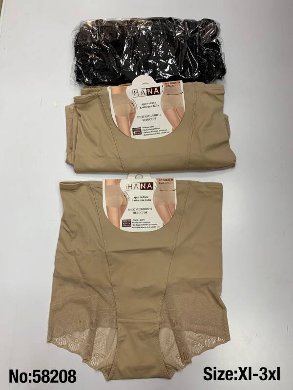 Majtki modelujące damskie 58208 Mix kolor XL-3XL 1