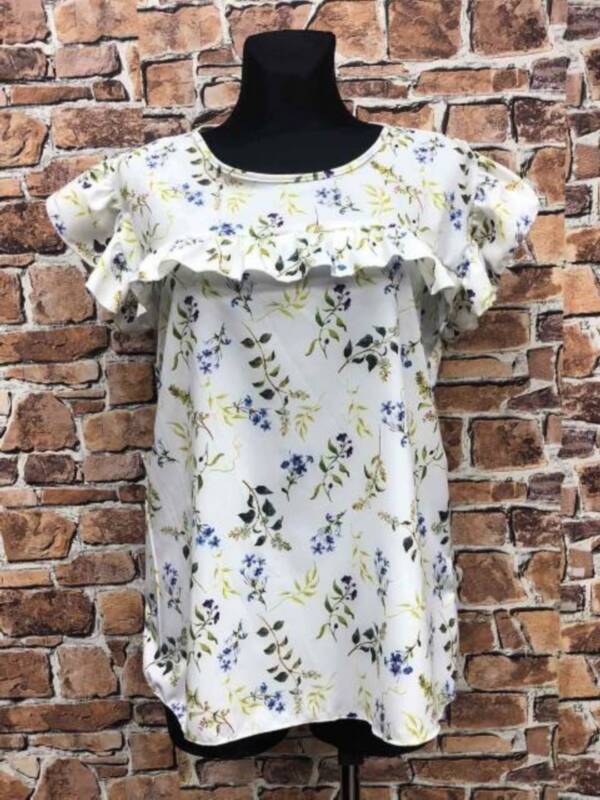 Bluzka  damskie 5776 1 kolor L-4XL (Towar Polskie) 1