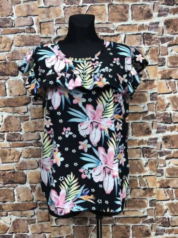 Bluzka  damskie 5777 1 kolor L-4XL (Towar Polskie) 1