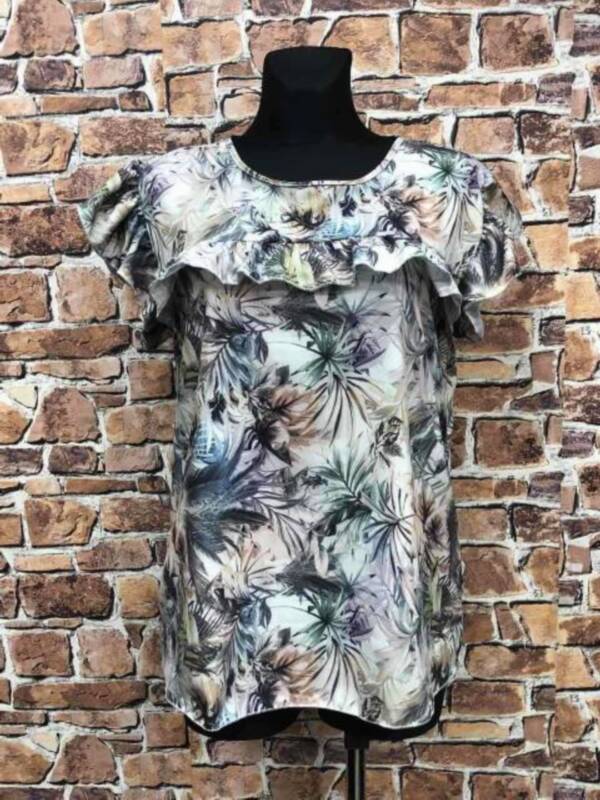 Bluzka  damskie 5778 1 kolor L-4XL (Towar Polskie) 1