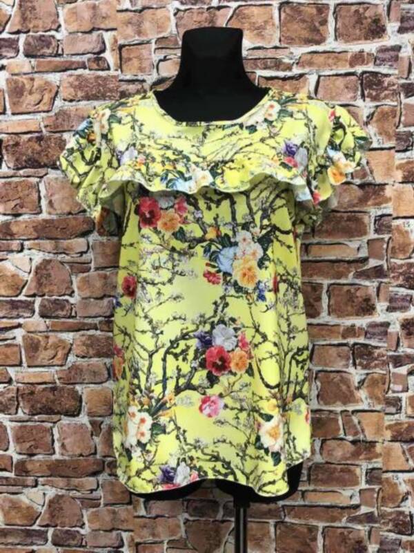 Bluzka  damskie 5781 1 kolor L-4XL (Towar Polskie) 1