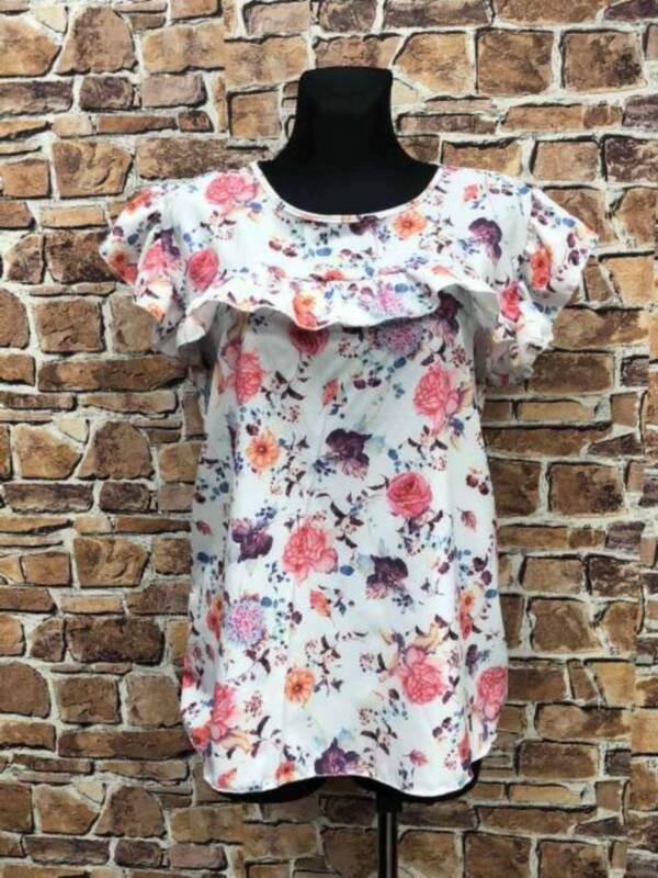 Bluzka  damskie 5784 1 kolor L-4XL (Towar Polskie) 1