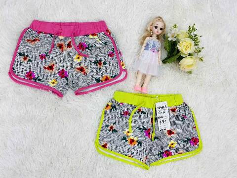 Szorty dziewczęce 5812 Mix kolor 4-12 1