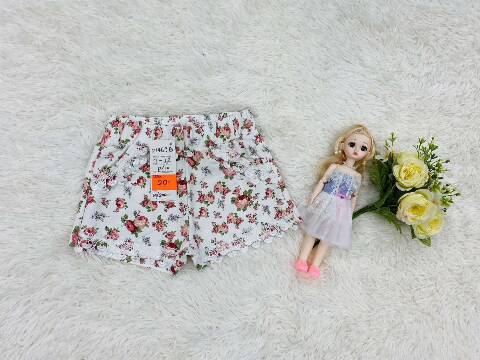 Szorty dziewczęce 5817 1 kolor 4-12