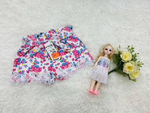 Szorty dziewczęce 5818 1 kolor 4-12 1