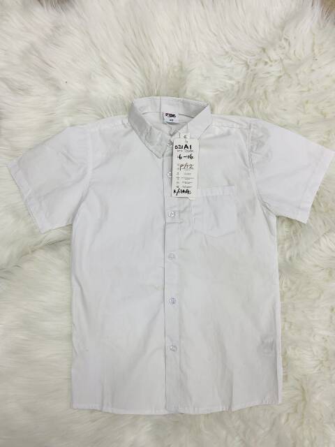 Koszula chłopięce 5828 1 kolor 6-16