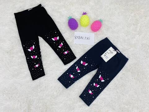 Leginsy dziewczęce 5839 Mix kolor 3-8