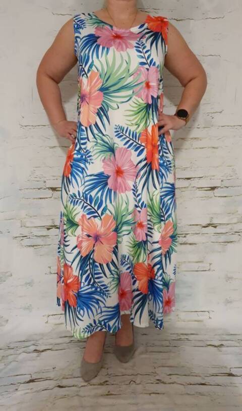 Sukienka damskie 5886 Mix kolor Standard (Towar Polskie) 1