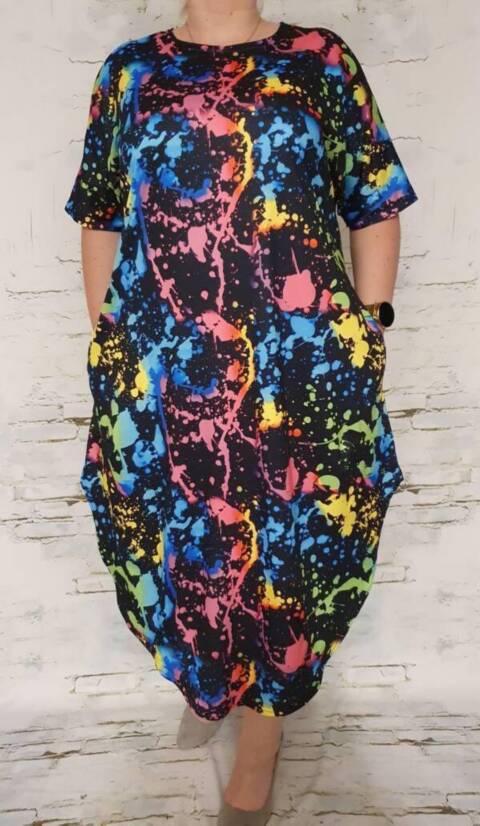 Sukienka damskie 5895 Mix kolor Standard (Towar Polskie) 1