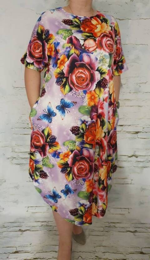 Sukienka damskie 5898 Mix kolor Standard (Towar Polskie) 1