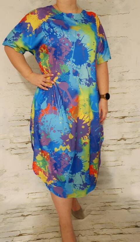 Sukienka damskie 5900 Mix kolor Standard (Towar Polskie) 1