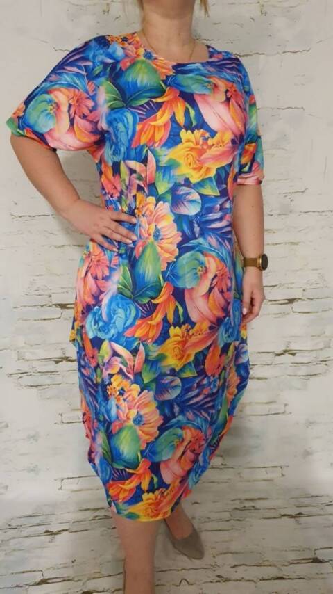 Sukienka damskie 5901 Mix kolor Standard (Towar Polskie) 1