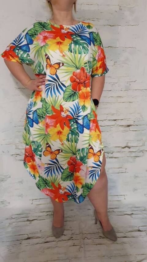 Sukienka damskie 5903 Mix kolor Standard (Towar Polskie) 1