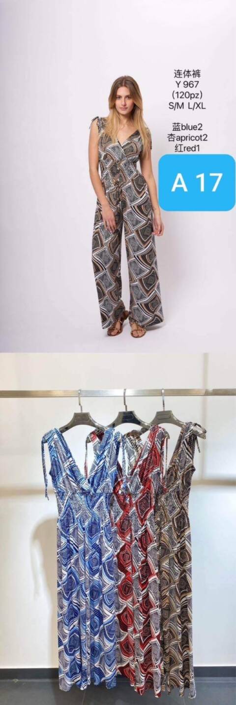Kombinezon damskie Y967 Mix kolor S/M-L/XL