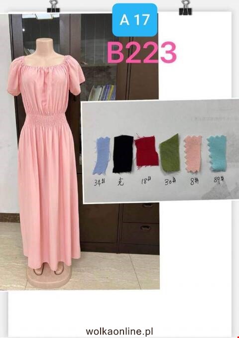 Sukienka damskie B223 Mix kolor S/M-L/XL