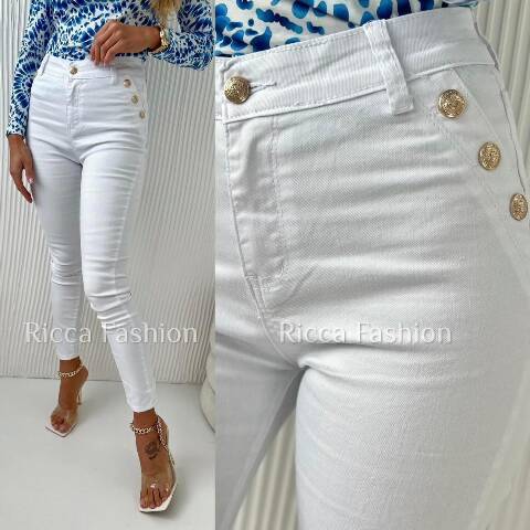 Jeansy  damskie 6180 1 kolor XS-XL