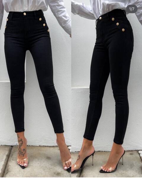 Jeansy  damskie 6183 1 kolor XS-XL 1